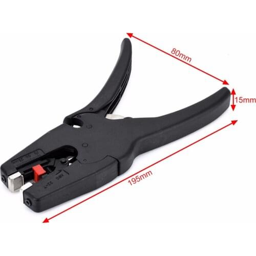Adjustable Electric Cable Wire Crimper Stripper Crimping Stripping Pliers 0.03-10mm Square Mayitr Multifunctional Hand tools