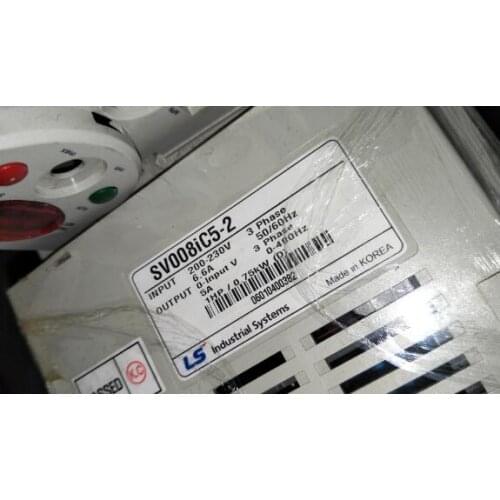 Inverter SV008IC5-2 0.75KW 220V , Used one , 90% appearance new , 3 months warranty , fastly shipping