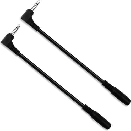 Reverse Polarity Cable 90 Degree Right Angle DC Power Converter Cable Extension Cord for Electric Guitar Pedal