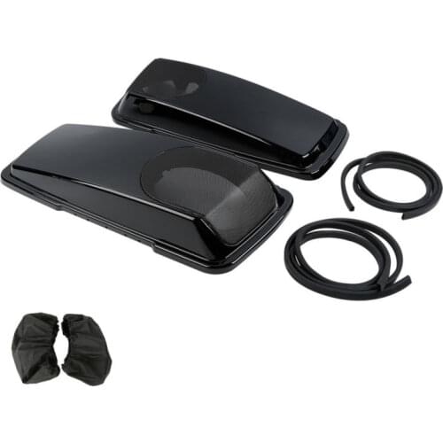 5x7 Speaker Saddlebag Lids For Harley Touring CVO Road King Glide Electra Tour Street Glide FLH FLTR FLHX FLHR 993-2013