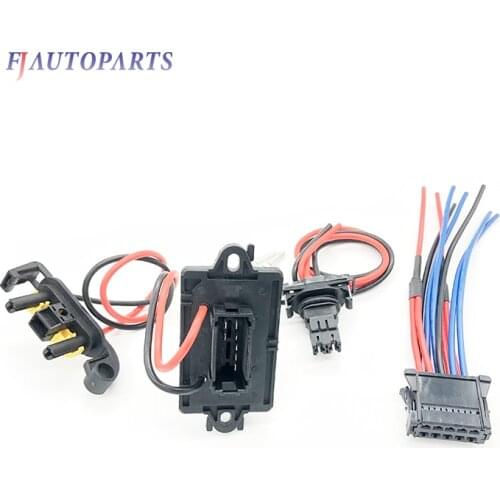 Blower Heater Resistor Wiring Harness Cable Connector For Renault Clio Modus Scenic 7701209803 7701060001