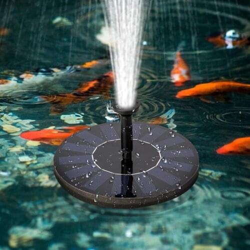 New Solar Power Water Fountain Pump Solar Fontein Bird Fountain Water Floating Fountain Pond Garden Patio Decor Lawn Decoration