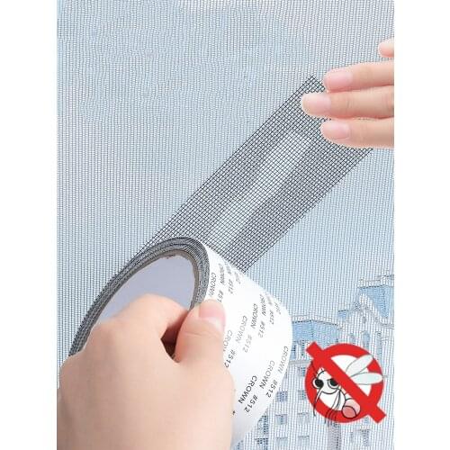 Self-adhesive Screen Repair Tape Window Door Waterproof Patch Super Fix Anti-Insect Door Mosquito Net Mesh Broken Holes Repair