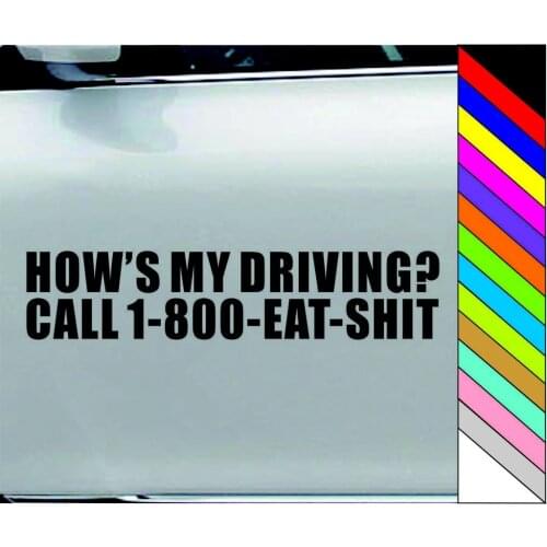Funny JDM Window Decal Decal Bumper Stickers Window Decor DIY Vinyl Decal Sticker for car17.5x3.75cm