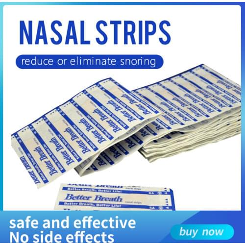 50 pcs/lot Breathe Right Better Nasal Strips Right Way To Stop Snoring Anti Snoring Strips Easier Better Breathe Health Care