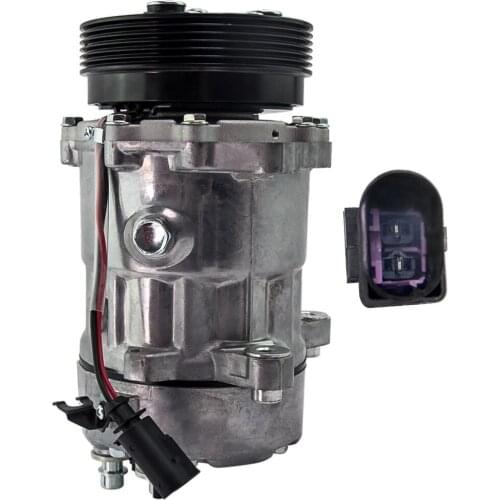 A/C Air Compressor For VW 2003-2015 MULTIVAN T5 (7HM, 7HN, 7HF, 7EF, 7EM, 7EN) 1J0820803B, 1458685
