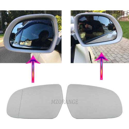 Car Heated Door Wing Mirror Glass For Audi A3 A4 S4 A5 A6 S6 A8 Allroad Q3 Side Mirror for Skoda Octavia Superb Rearview mirrors