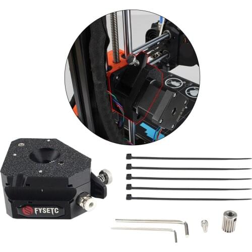 DIY BMG V1 Dual Drive Extruder Set Replaces for Prusa Clone Mini Parts