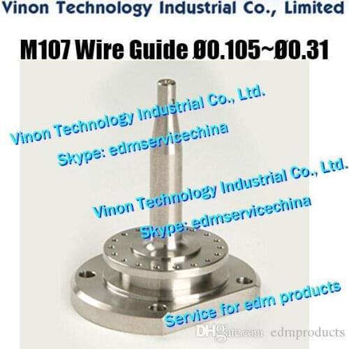 M107 Wire Gudie Ø0.105mm to Ø0.31mm Upper X052C458G51,X052B123G52,X052B123G53,X052B123G54,X052B123G56 for DWC-H,HA,SA,SB,SZ DD79