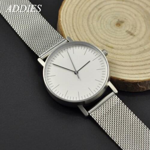 Addies 50M Quartz Watch Waterproof Luxury Business 316L Steel Mens Diver Watch