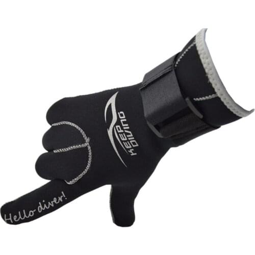 Neoprene Scuba Dive Gloves Snorkeling Equipment Anti Scratch Keep Warm Material Winter Swim Spearfishing 3mm New