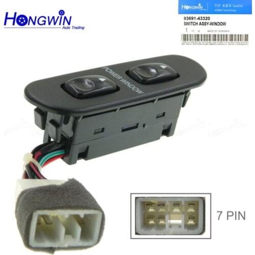 93691-43320/93691 43320/9369143320/55105480 Power Window Switch For Hyundai H-100/Grace 1993-2004 Kia motor