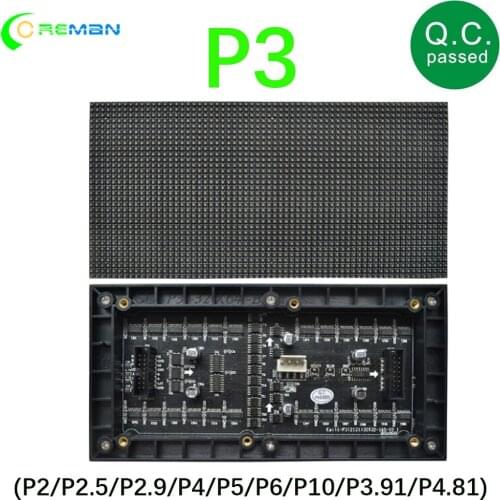 P3 Pixel led Panels Digital led Module Indoor led Display Screen RGB Matrix 192X96mm smd brighter