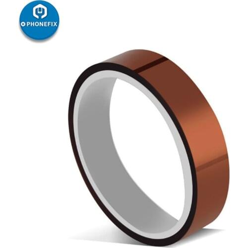 PHONEFIX 1CM 33M High Temperature Heat BGA Tape Thermal Insulation Tape Polyimide Adhesive Insulating Tape Mobile Phone Repair