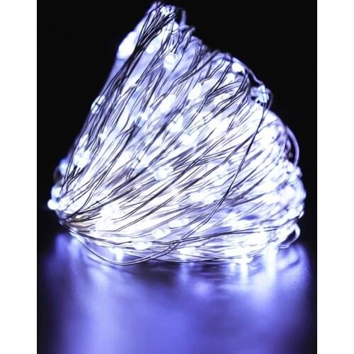 Christmas USB LED String Lights 20m 200 LED Christmas Tree Decoration Fairy Light Garland New Year 2021 Christmas Decor for Home