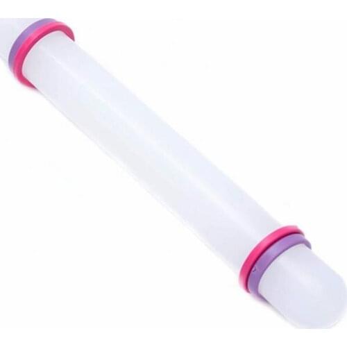 Rolling Pin Non-stick Convenient PP Kitchen Roller Fondant Tool 9 inch Non-stick Noodle Stick for Home Kitchen Accessories