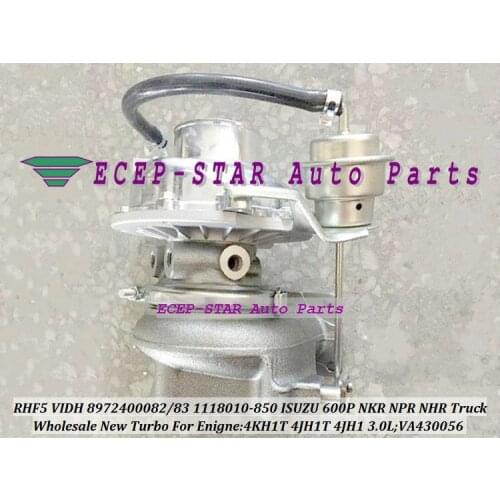 Free Ship RHF5 VIDH VP24 1118010-850 1118010850 Turbo Turbine For ISUZU Tianhuang 600P Truck Pickup SUV 4KH1T 4KH1 3.0L 130HP