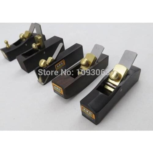 Pack of 5 pcs Ebony Wood Hand Planes Carpentry DIY Carpenter Tool ABCDE Woodworking Craft