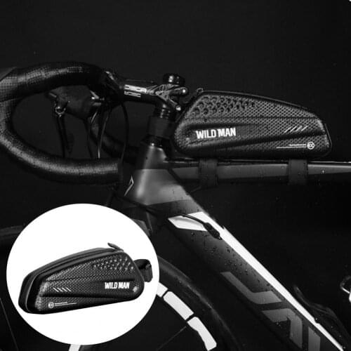 Bicycle Top Tube Front Beam Hard Shell Bag for MTB