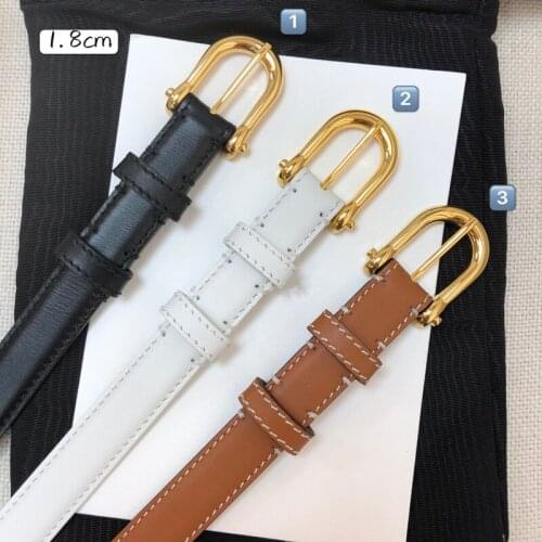 High qaulity 2021 Genuine Leather Belt For Women Square Buckle Belt Ladies Vintage Strap Female Waistband