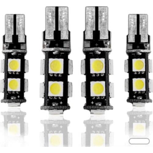 YSY 200pcs T10 5050 9SMD CANBUS 12V White 194 168 W5W Car LED Bulb Lamp Car styling Interior Bulbs Car clearance light