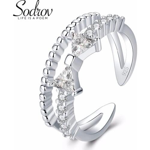 Trendy Simple Style Hot Sale 925 100% Solid Sterling Silver Open Finger Rings For Women Bow Birthday Present R031