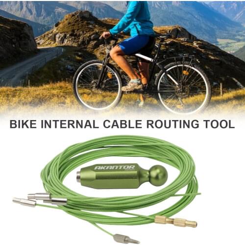 1 Set Bike Internal Cable Routing Tool for Bicycle Frame Wiring Brake Hose Magnet Lead Frame Threading Hydraulic Wire Shifter