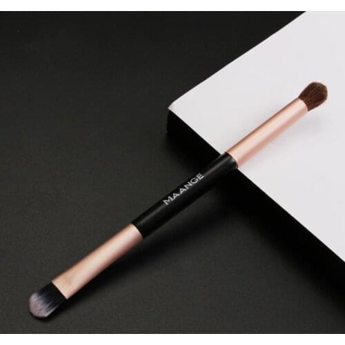 1PC Single Makeup Brush Eye Shadow Brush Double Head Eye Shadow Brush Tool New Multifunctional