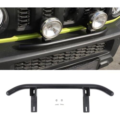 Car Front Grill Grille Spotlight Brackets Holder For Suzuki Jimny 2019 Up Exterior Auto Styling Aluminum Alloy Molding