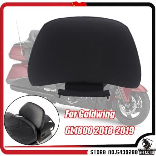 Black motorcycle Brand New Passenger Rear Backrest For Honda Goldwing Gold Wing GL1800 GL 1800 2018 2019 Motorcycle Accessories