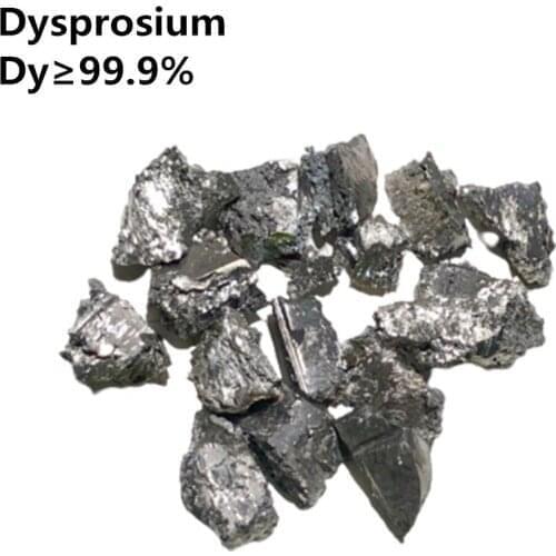Dysprosium Metal 99.9% Pure 10 Gram for Element Collection