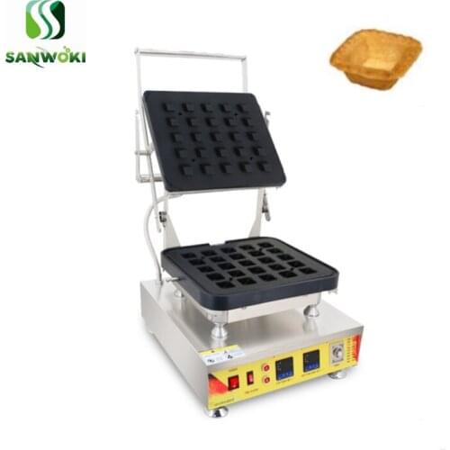110V 220V square shape cheese tart machine tartlet machine non-stick egg tart shell pressing machine bake cheese tart machine