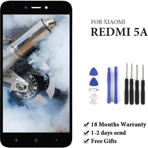 Mobile Phone Spare Parts For XM Redmi 5A LCD Touch Screen With Frame 5'' For Xiaomi Display Panel Digitizer Assembly