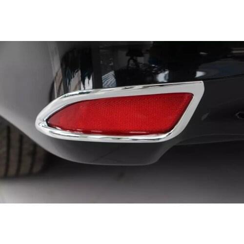 2PC ABS FOR TOYOTA Camry 2015 Rear fog lamp shade cover sticker