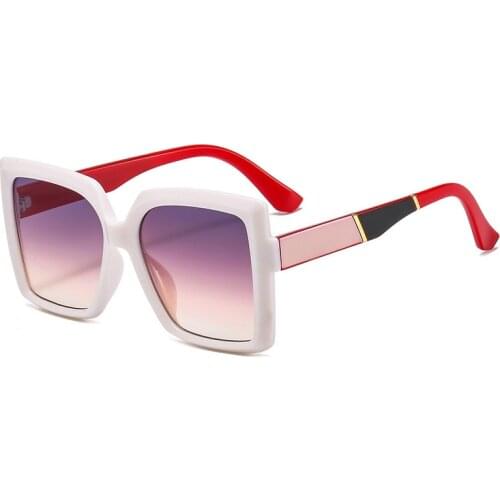 New Oversized Square Sunglasses Women 2021 Fashion Vintage Sun Glasses Shades UV400 Female Oculos Gafas De Sol Outdoor