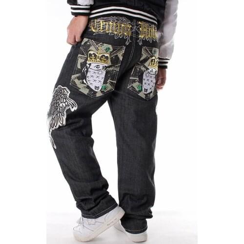 OLOMLB Loose Jeans For Men