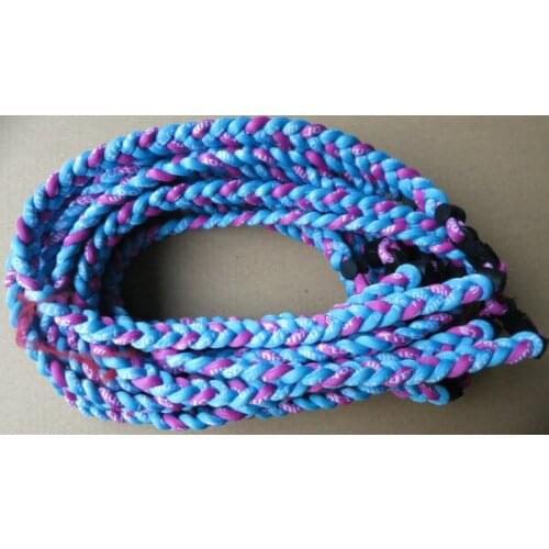 Wholesale - - Titanium football college sports baseball 3 rope Tornado nylon necklaces