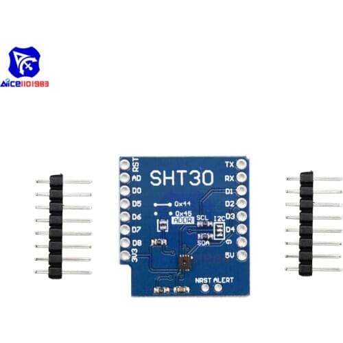Diymore WeMos D1 Mini SHT30 Module Digital Temperature and Humidity Sensor Expansion Board for Arduino