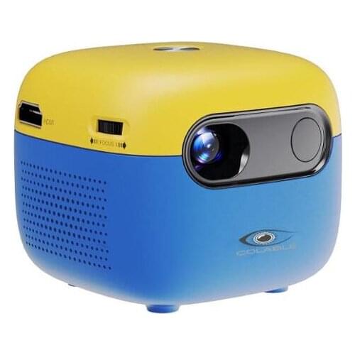Minions design Portable DLP Projector 800 Lumen mini type easily carrying