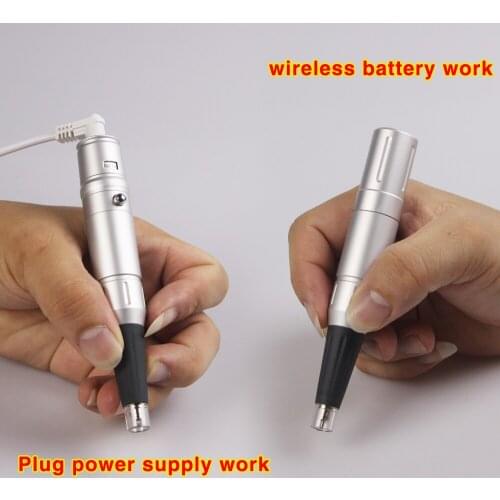 Rotary tattoo machine portable battery power rechargeable permanent makeup machine pen for eyebrow lips eyeliner