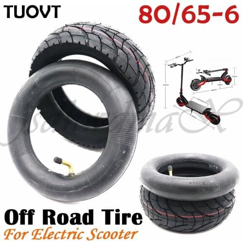 80/65-6 For Speedual Grace 10 Zero 10X Kugoo M4 Pro Tire 10x3 Inch Off-Road Inner Outer Tire 255x80 Tire Electric Scooter