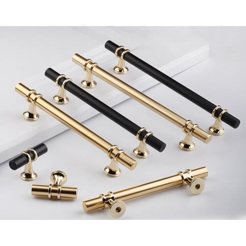 Modern Light Luxury Zinc Alloy Door Handle Cabinet Handle Drawer Handle Fashion Furniture Handle Hardware