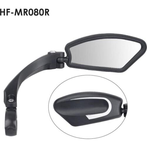 Bicycle Stainless Steel Lens Mirror MTB Handlebar Side Safety Rear View Mirror Road Bike Cycling Flexible Rearview Mirrors