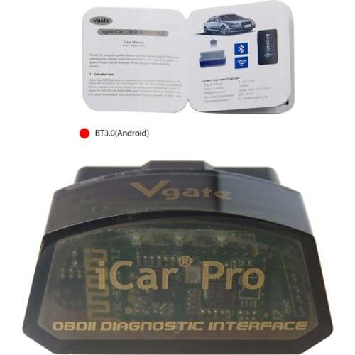 Vgate iCar Pro ELM327 Bluetooth OBD2 Car Diagnostic Scanner For Android ELM327 Bluetooth3.0 iCar Pro OBD 2 Auto Diagnostic Tools