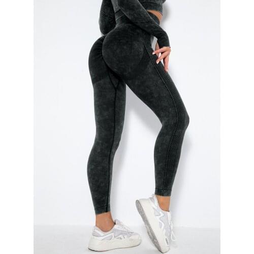 LAISIYI Women High Waist Leggings For Fitness Ladies Sexy Bubble Butt Gym Sports Workout Leggings Push Up Fitness Female Leggins