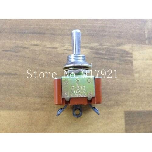 [ZOB] Japan imported NKK S-303 three 15A125V 6A220V toggle switch toggle GENUINE NEW --10PCS/LOT