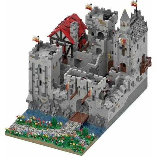 12323+Pcs The Highstone Fortress MOC-45559 Model Kits Building Blocks Toy For Children Kids Educational Toys Adult Birthday Gift