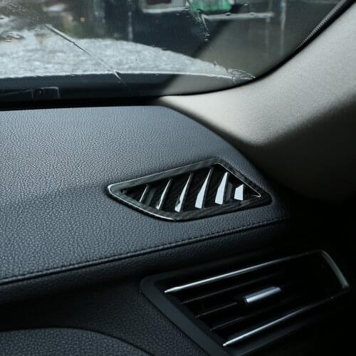 Car Styling 2 Pcs ABS Dashboard Air Outlet Frame 2 Style Auto Parts Interior for BMW 7 Series 730Li 740Li 2009-2014