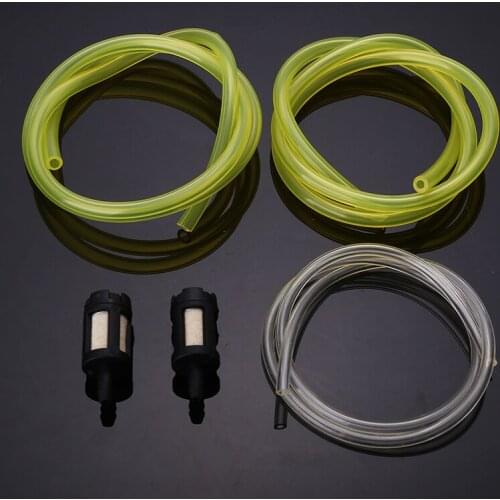 5pcs Strimmer Chainsaw Fuel Line Pipe Hose and Filter Kit For Strimmers Chainsaws Tool Parts Lawnmower Replacement Tool