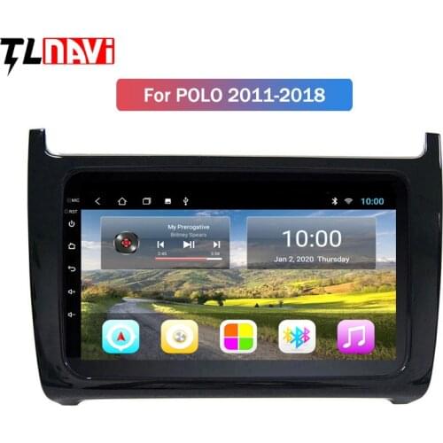 2G RAM 10.1 inch Android 10 full touch screen car multimedia system for VW POLO 2011-2018 gps radio navigation